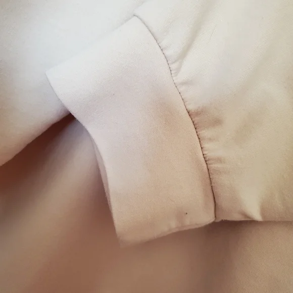 PRINCESS POLLY OVERSIZE SHIRT PULLOVER  CREW NECK LONG SLEEVES CREAM WOMENS (2) - Picture 9 of 16